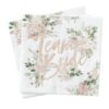 TEAM BRIDE FLORAL HEN PARTY NAPKINS