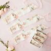 FLORAL TEAM BRIDE HEN PARTY SASHES 6PCS - Image 2