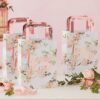 FLORAL TEAM BRIDE HEN PARTY BAGS 5PCS - Image 2