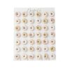 LARGE GOLD FOILED DONUT WALL 64XH84CM