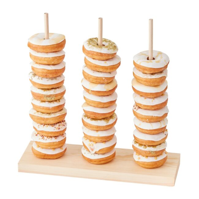 DONUT STAND STACKER WEDDING CAKE ALTERNATIVE