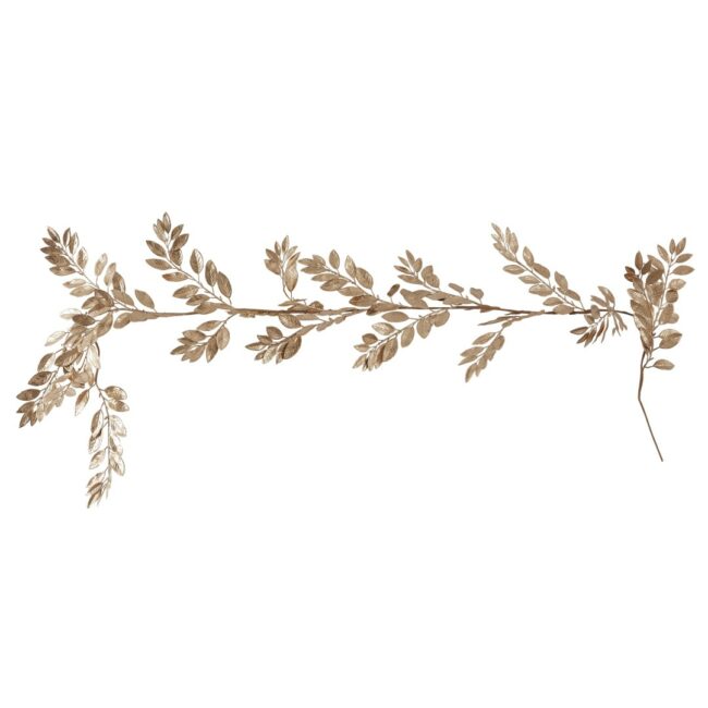 GOLD ARTIFICIAL FOLIAGE CHRISTMAS GARLAND