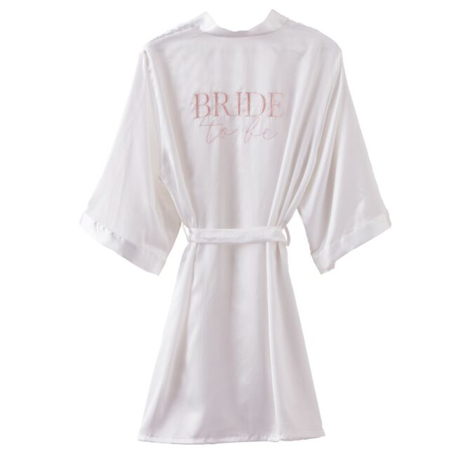 BRIDE TO BE DRESSING GOWN