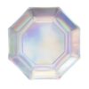 PAPER PLATES IRIDESCENT 8PCS