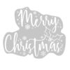 MERRY CHRISTMAS WINDOW STICKERS - 2PCS