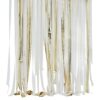GOLD METALLIC PARTY STREAMERS BACKDROP