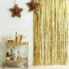GOLD FOIL FRINGE CURTAIN DECORATION - Image 2