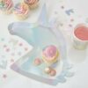 UNICORN PLATES IRIDESCENT 8PCS - Image 2