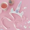 IRIDESCENT FOILED UNICORN HORNS - 8PCS - Image 2