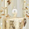 GOLD OMBRE NUMBER BIRTHDAY CANDLE - Image 10