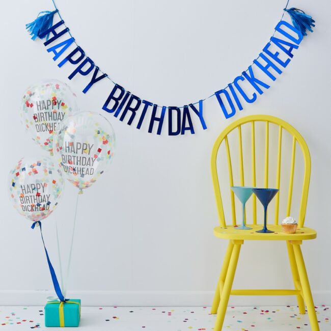 HAPPY BIRTHDAY DICKHEAD PARTY KIT - Image 2