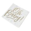 OH BABY! BABY SHOWER NAPKINS - 16PCS