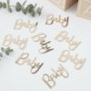 CONFETTI BABY SHOWER GOLD BABY 5X3.5CM 14G - Image 2