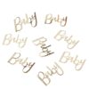 CONFETTI BABY SHOWER GOLD BABY 5X3.5CM 14G