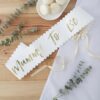 GOLD MUMMY TO BE BABY SHOWER SASH - Image 2