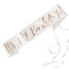 PINK AND ROSE GOLD HAPPY BIRTHDAY SASH