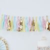 PASTEL & GOLD TASSEL GARLAND - Image 2