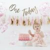 PINK BABY CAKE SMASH 1ST BIRTHDAY KIT - Image 4
