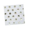 GOLD FOILED POLKA DOT PARTY NAPKINS 20PCS - Image 2