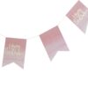 GOLD FOILED & OMBRE HAPPY BIRTHDAY BUNTING