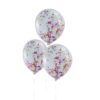 CONFETTI FILLED BALLOONS - 5PCS