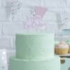 LILAC HAPPY BIRTHDAY CANDLE - Image 2