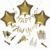 GOLD NEW YEARS EVE PARTY IN A BOX DECORATIONS