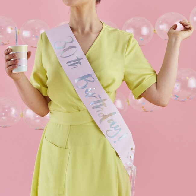 30TH BIRTHDAY SASH - Image 3