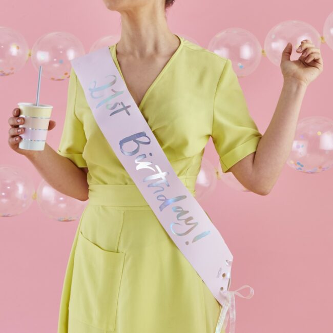 21ST BIRTHDAY SASH - Image 3