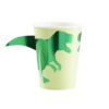 PAPER DINOSAUR CUPS - 8PCS