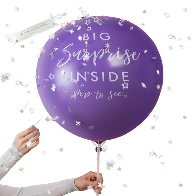 SURPRISE GIFT REVEAL PARTY BALLOON