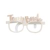 TEAM BRIDE HENS PARTY GLASSES PINK & ROSE GOLD 8PCS