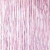 MATT PINK FRINGE CURTAIN BACKDROP H2.2M