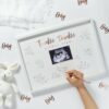 BABY SCAN FRAME BABY SHOWER GUEST BOOK ALTERNATIVE - Image 3