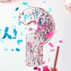 PINATA GENDER REVEAL ROSE GOLD 7X28X45CM - Image 2