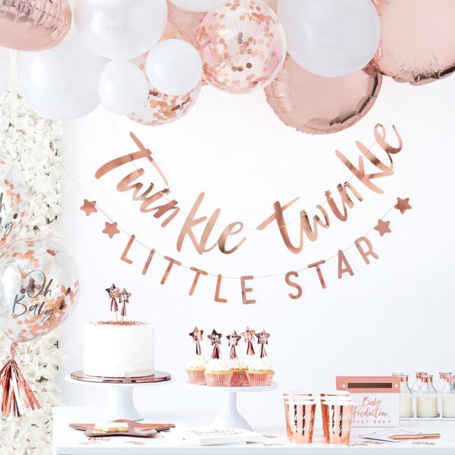ROSE GOLD MUMMY TO BE BABY SHOWER SASH 75X10CM - Image 3