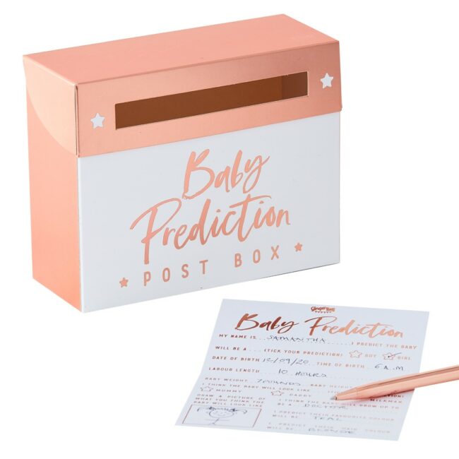 BABY PREDICTION BABY SHOWER GAME