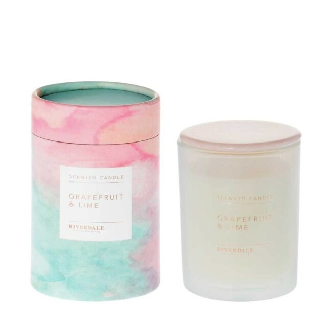 SCENTED CANDLE MEGAN PINK 10CM