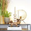 FLOOR LAMP PURE GOLD 34CM - Image 2