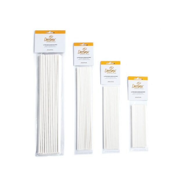 STICKS MADE OF OVEN-SAFE PAPER 25PCS