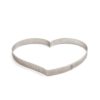 STAINLESS STEEL MICRO-PERFORATED HEART BAND