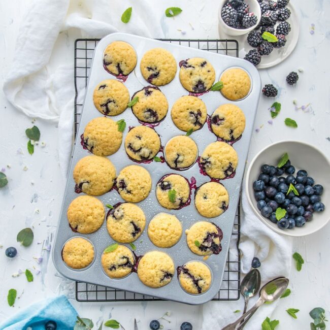 MINI MUFFIN PAN 24 CUPS 38.5X26X3CM - Image 4