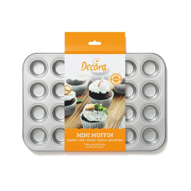 MINI MUFFIN PAN 24 CUPS 38.5X26X3CM - Image 6