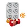 NON-STICK 6 CAVITY HEART DOUGHNUT PAN ø7,5CM