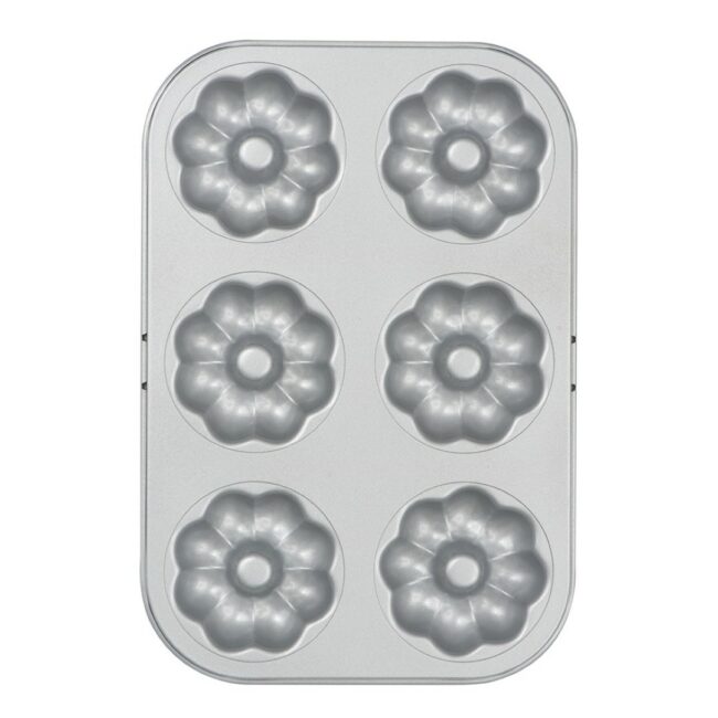 NON-STICK 6 CAVITY FLOWER DOUGHNUT PAN D:7,5CM - Image 3