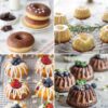 NON-STICK 6 CAVITY FLOWER DOUGHNUT PAN D:7,5CM - Image 2