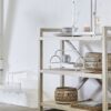 SET OF 2 ETAGERE BOSTON WHITE 43CM - Image 3