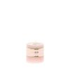 CANDLE PILLAR PINK 7X7CM