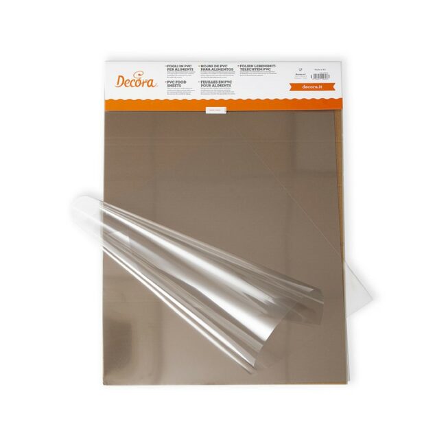 PVC SHEETS FOR FOOD 40X60CM - 10PCS