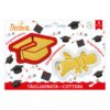 SET OF 2 GRADUATION PLASTIC COOKIE CUTTERS - Image 2